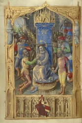 Heures Poncher (Verspottung Christi)
